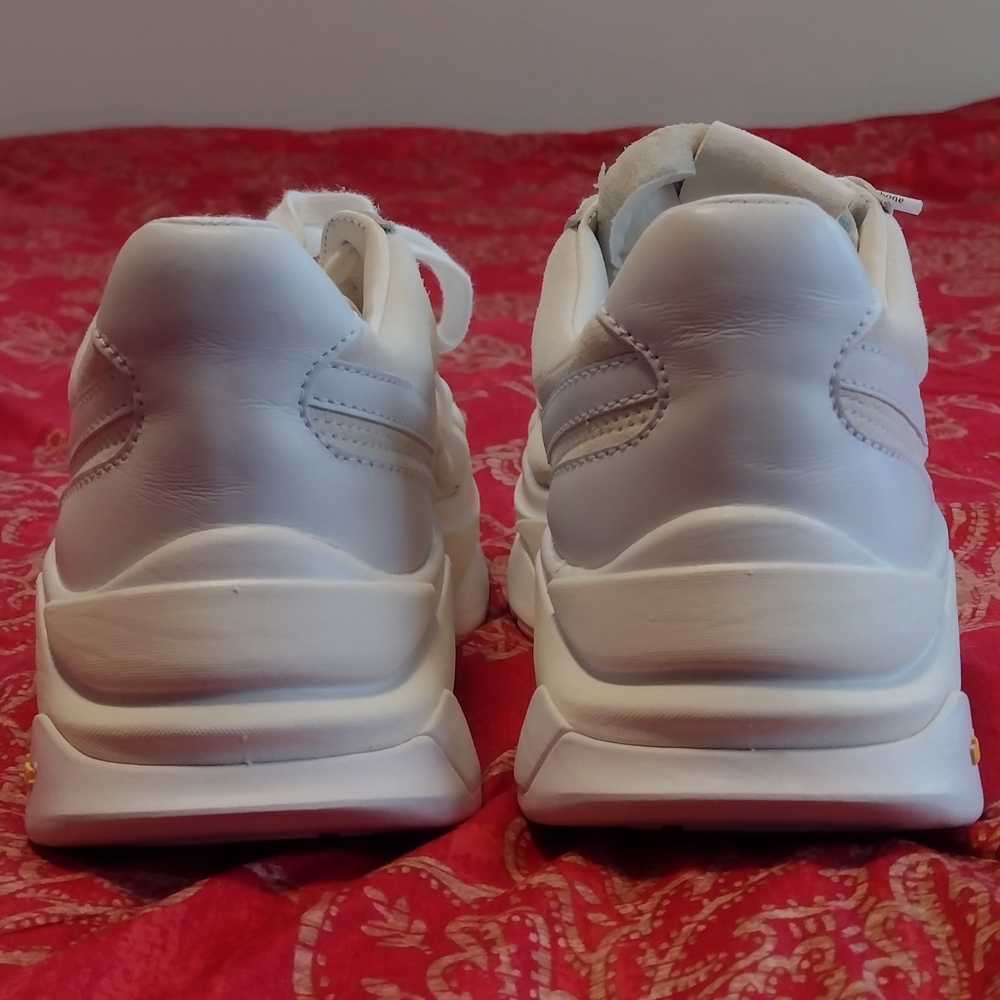 Rag & Bone Legacy Runner Sneaker cream white women's size 9.5 - Picture 10 of 10